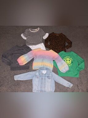 ✨ Girls Size 6 Long Sleeve & Jacket Clothing Lot ✨